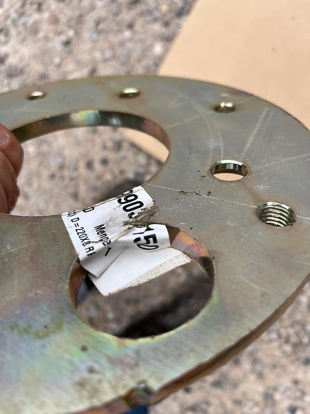 Amazone Lagerdistanzscheibe, 3370110, Einzelstück