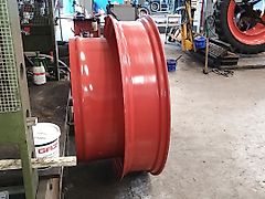 AP Zwillingsfelge 10x42 an 38