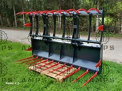 AMPS Krokodyl II-Siłownikowy Zęby Kute/ KROKODOILGEBISS 2-ZYLINDER