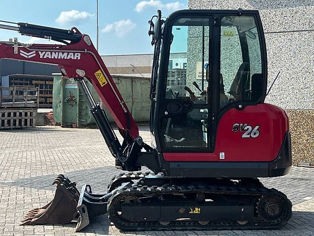 Yanmar SV26, quick bucket release, 294 hours, 2022!