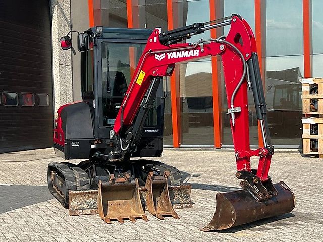 Yanmar SV26, quick bucket release, 294 hours, 2022!