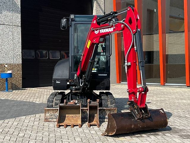 Yanmar SV26, quick bucket release, 294 hours, 2022!