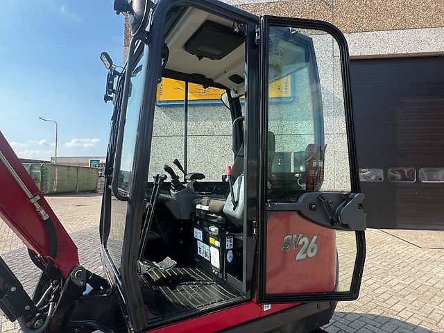 Yanmar SV26, quick bucket release, 294 hours, 2022!
