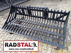 RADSTAL Steinschaufel PREMIUM (Siebschaufel) P-80  2,0m