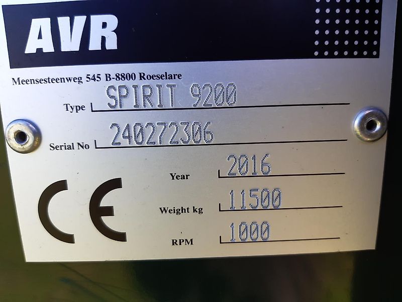 AVR SPIRIT 9200