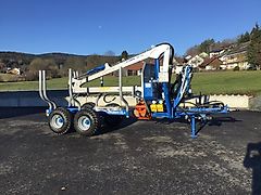 Scandic ST-8 10,5t 7,9m Kran 550kg Hubkraft Druckluft