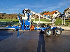 Scandic ST-8 7,1m Kran 600kg Hubkraft Aufl-Hydr.Bremse