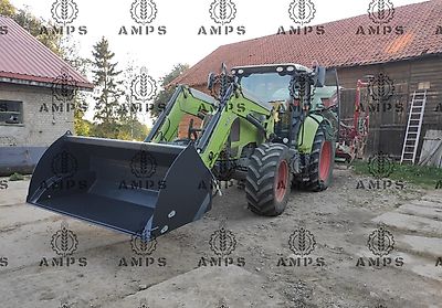 AMPS Hochkippschaufel/ Łycha wysokiego wysypu 1,80m/1,0m3!! MERLO, KRAMER