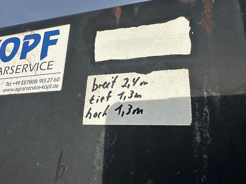 JCB Leichtgut / Schwergutschaufel JCB Q-Fit 3m³