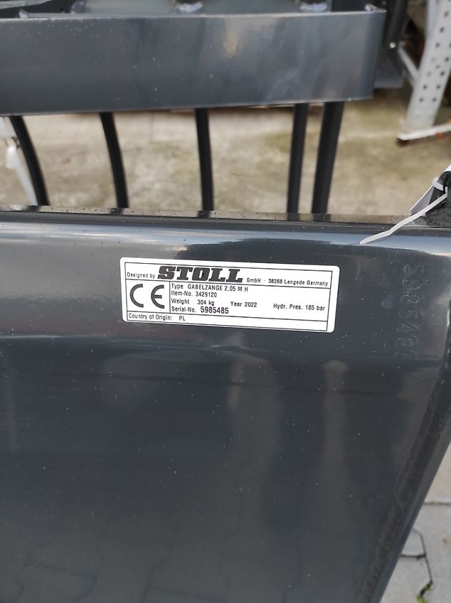 Stoll GABELZANGE 1,50m, 1,70m 2,05m 2,20m und 2,40 m