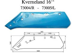 Kverneland Pflugschar