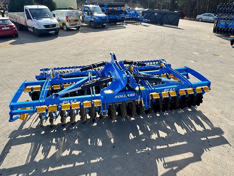 ROLLAND Brona Talerzowa 4,5m Field Hawk BH 4.5 SCHEIBENEGGE, DÉCHAUMEUR À DISQUES, DISC HARROW, GRADA DE DISCOS, GRADE DE DISCOS