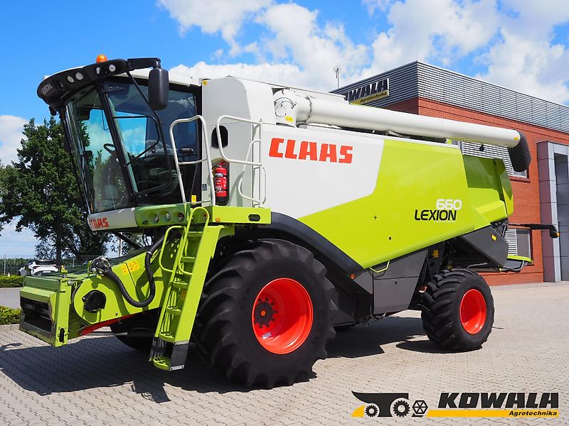 Lexion 660 + V750