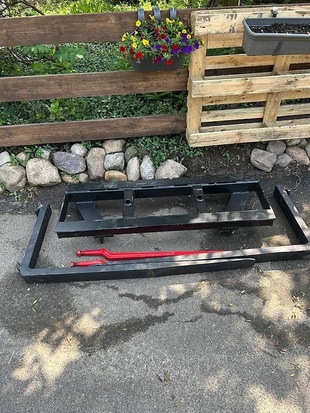 InterAgri Palettengabel 120cm 2,5T mit 2 Ballenzinken TOP ANGEBOTE!!!