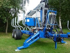 Scandic ST 10D Rückewagen Kran SC 72PRO, Hubkraft 850 kg