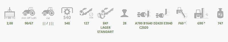 Stark KDL 200 Profi Mulcher / Hammerschlegel / Böschungsmulcher