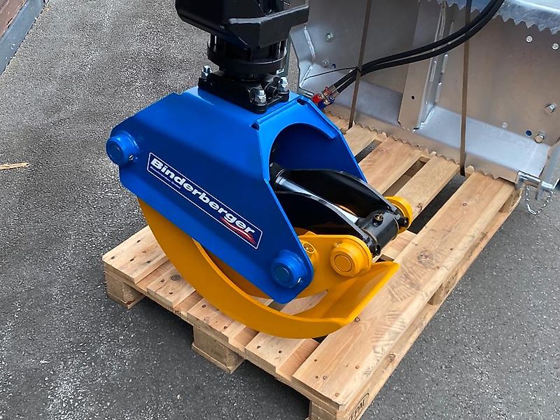 Binderberger Rückezange Forstzange Frontladerzange Holzgreifer