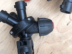 Amazone Dubex 3-fach Düsenhalter, 3 Stück im Paket