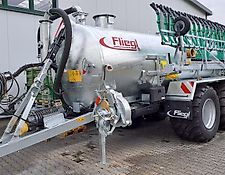 Fliegl VFW 12000L MaxxLine Vakuumfasswagen mit 12m Skate Schleppschuh Fliegl VFW 12000L MaxxLine Vakuumfasswagen mit 12m Skate Schleppschuh