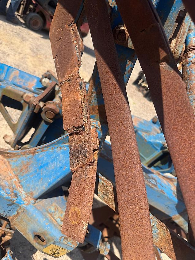 Rabe Star-Avant 4-Schar, Stützrad, Federsteinsicherung / NON-STOP, Verschleißteile schlecht