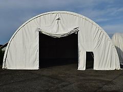 Leichtbauballe Zelthalle Industriezelt Rundbogenzelt Landwirtscha