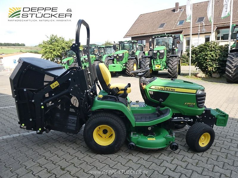 John Deere X950R Hochentleerung