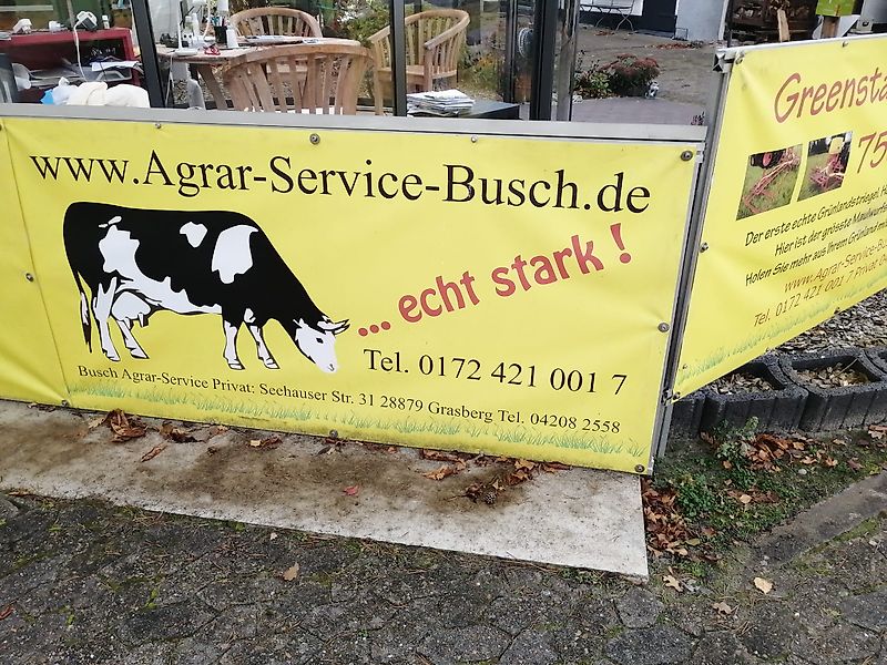 Gruse Gruse Gruse 7 reihiges Hackgerät Hackrahmenbreite 340 cm geklappt gezackte Kulturschutzscheiben ideal für 150cm Spurbreite zum Hacken von 3 Reihen zwischen den Schlepperspuren große Scheibenseche zur exakten Spurführung mit Vibrozinken