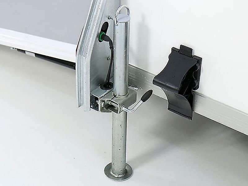 Debon Kofferanhänger Cargo 1300 Vollpoly 150x290cm H:160cm|Tür|we