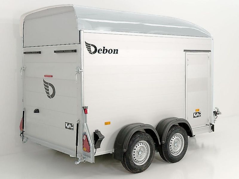 Debon Kofferanhänger C500 164x300cm H:200cm 2,0t|Alu|Polybug|Tür