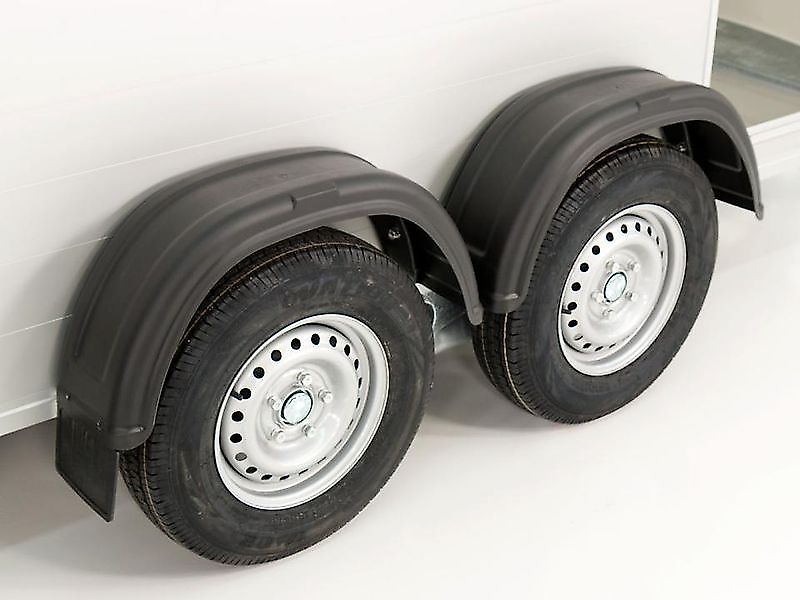 Debon Kofferanhänger C500 164x300cm H:200cm 2,0t|Alu|Polybug|Tür