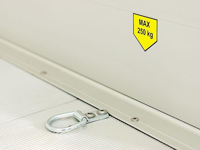 Debon Kofferanhänger C500 164x300cm H:200cm 2,0t|Alu|Polybug|Tür