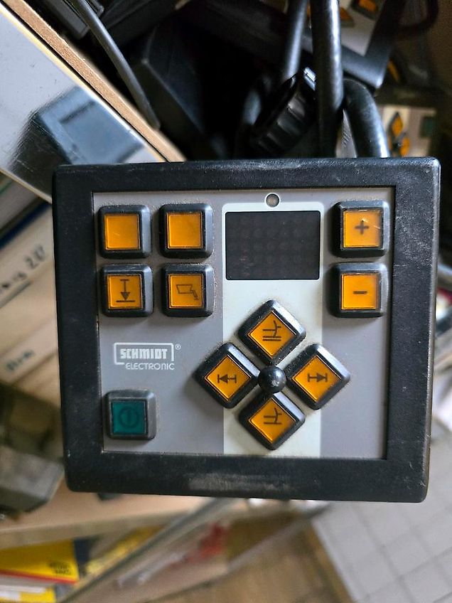 Schmidt Steuerung für Schneepflug Kommunalhydraulik Controller Fernbedienung Bedienung Winterdienst Schneeschieber
